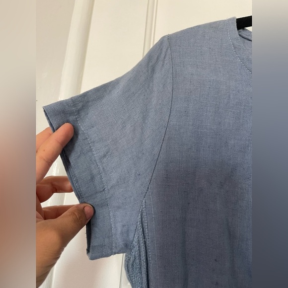 Vintage linen MAC collection maxi dress - Picture 3 of 5